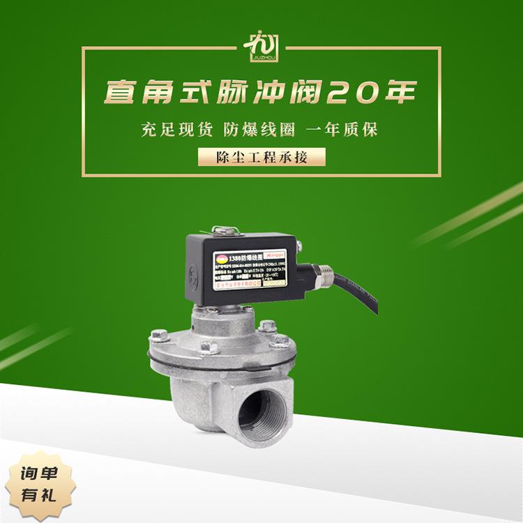 DMF-Z-25/40/50S电磁脉冲阀除尘器1寸2寸3寸防爆直角式电磁脉冲阀
