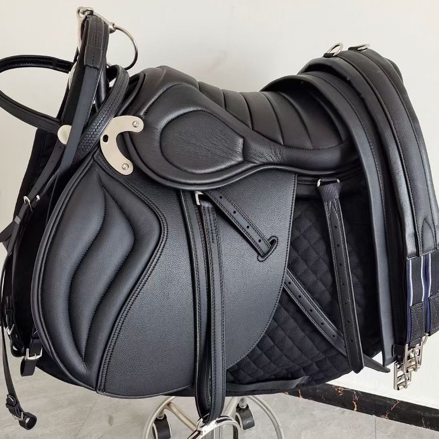 综合鞍耐力鞍双肚带全套英式马鞍长途耐力马鞍子马术运动马具用品