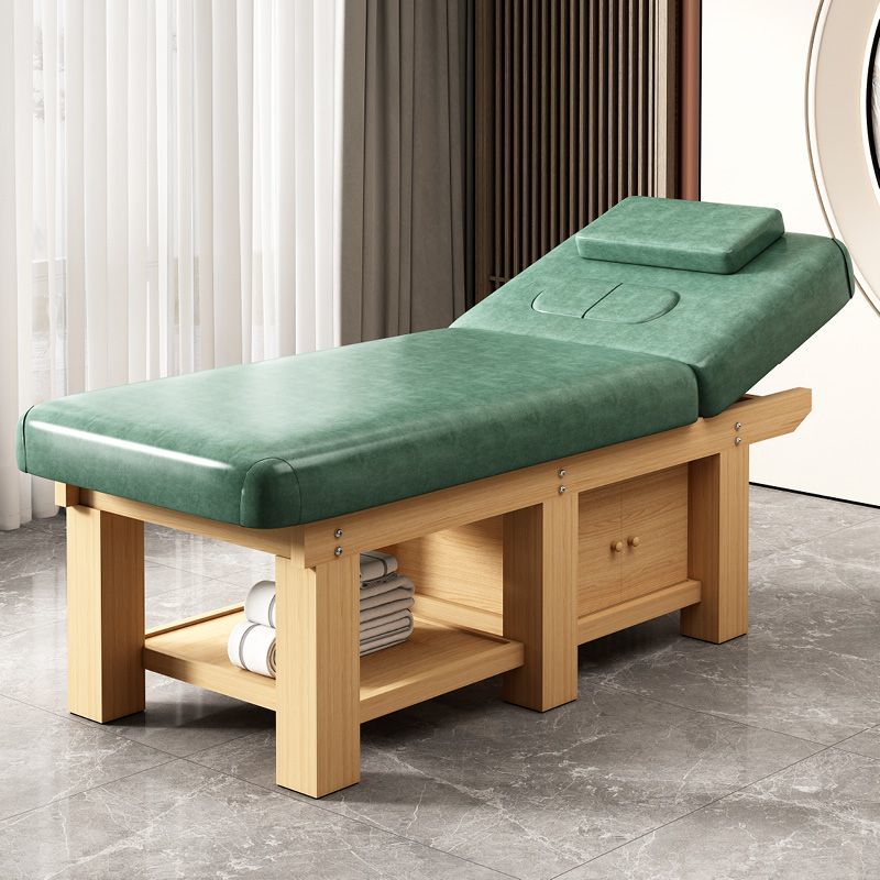 高档实木美容床带家用胸