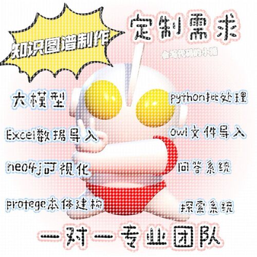 知识图谱代做/大模型/问答系统/neo4j可视化/数据导入/数据爬取