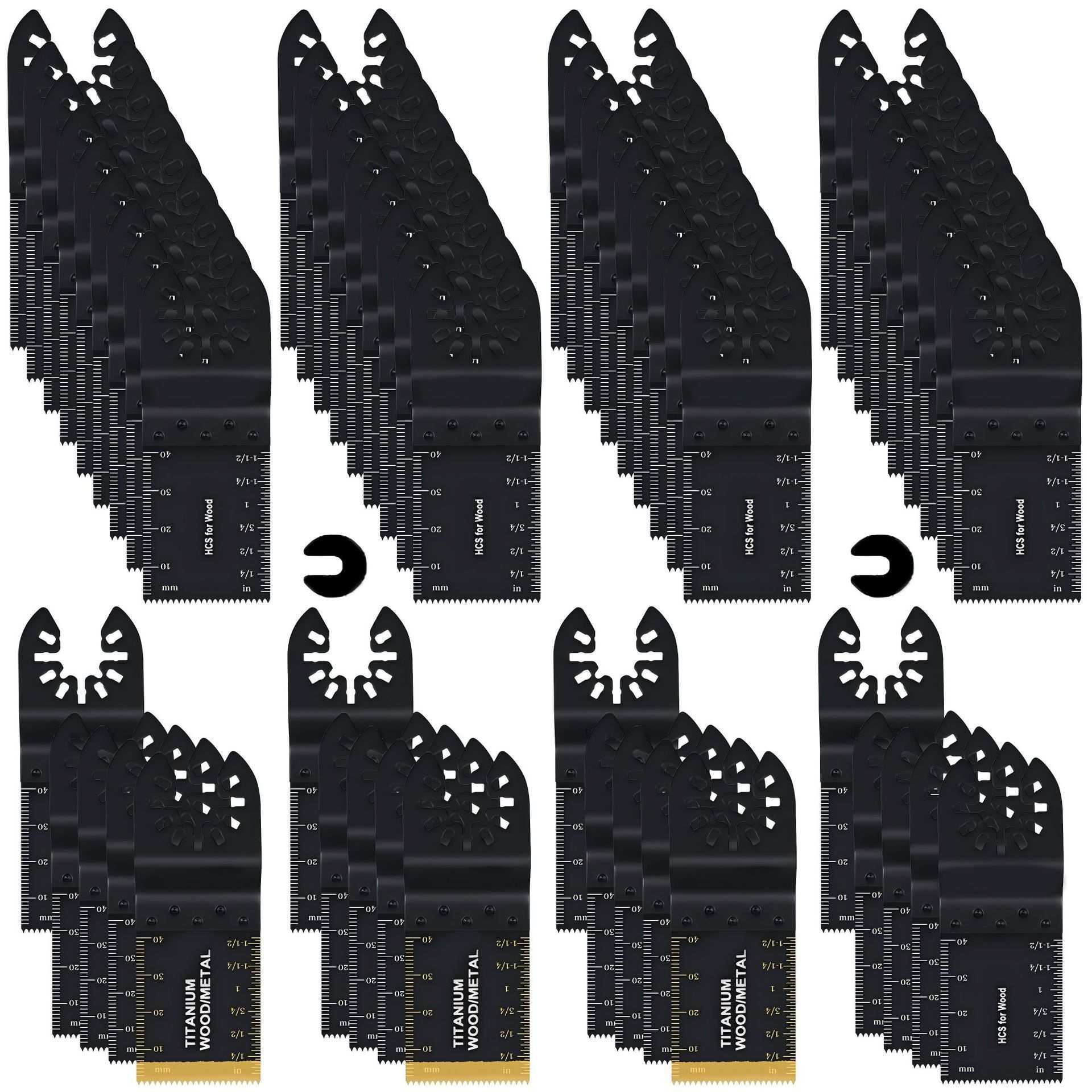 跨境电商55件套装亚马逊热销万用宝锯片木工电动工具配件摆动锯片