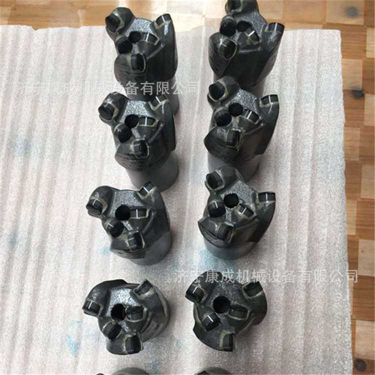 工程钻探硬质三翼金刚石钻头岩石钻孔破碎烧结体三翼金刚石钻头
