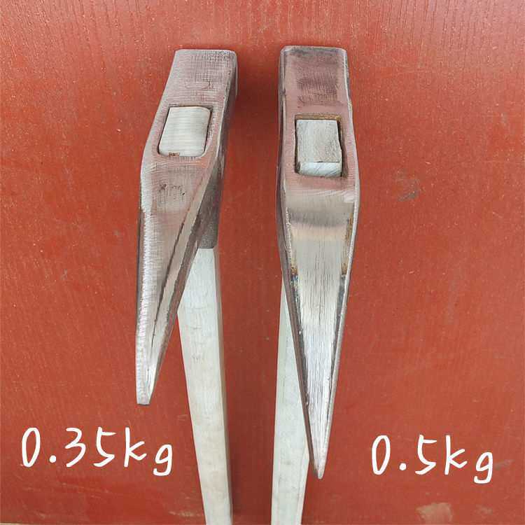 杨家地老师傅特种铝摸尖头独角铝模锤专业吕模板铝木专用工具胶把