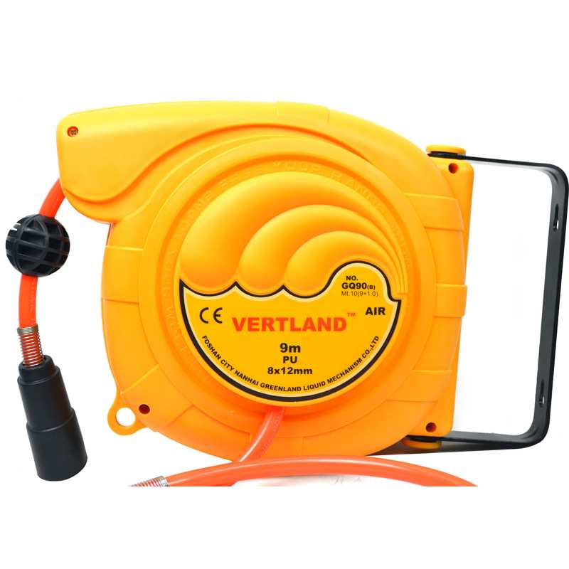 拓普凯斯GQ90气管卷管器自动伸缩卷轴气鼓收缩卷管盘