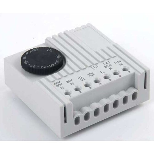 ll机柜温控开关SK3110 机械式温控器温度控制器配电柜温控仪