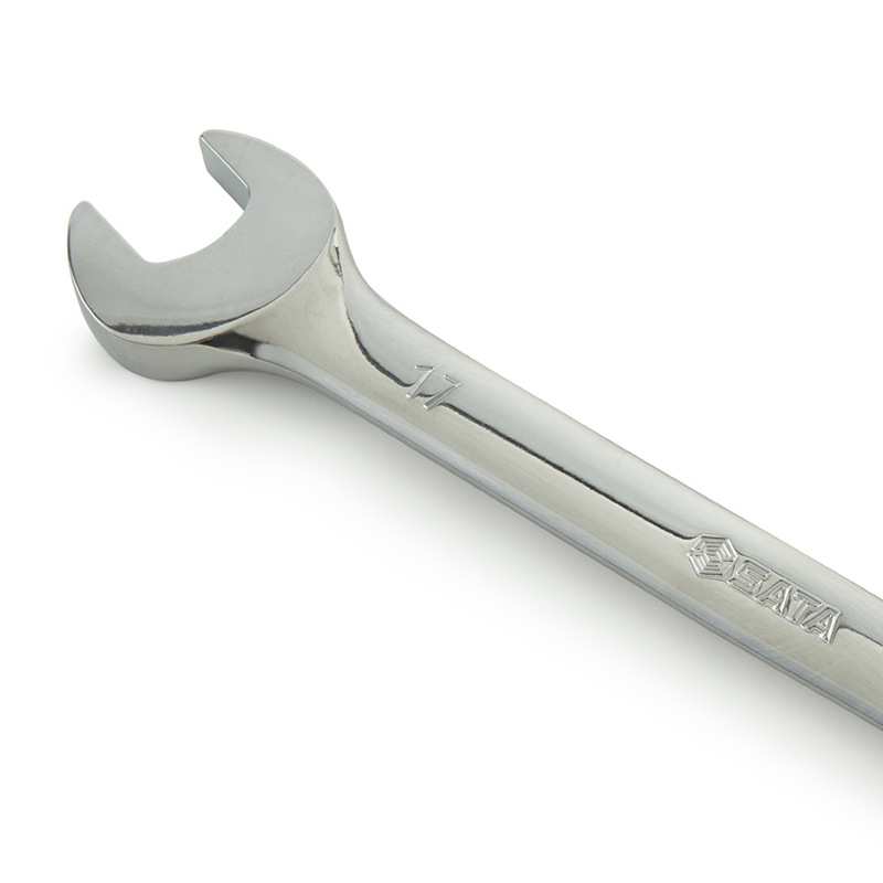 世达43226棘轮扳手梅开扳手梅花开口两用快扳全抛光大扭力46mm