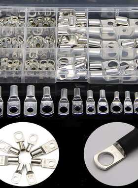 跨境ebayb爆款100pcs铜鼻子sc窥口铜 接线端子SC4-25盒装