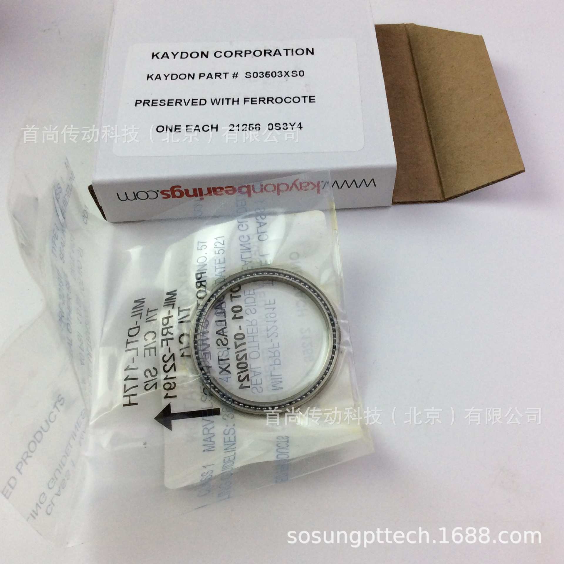 WB025CP0 WB025XP0 KAYDON凯顿不锈钢薄壁精密轴承