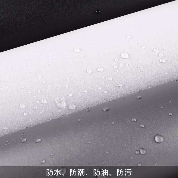 特厚纯色贴纸自粘墙纸素色简约壁纸幼儿园儿童房改色膜带胶亚马逊