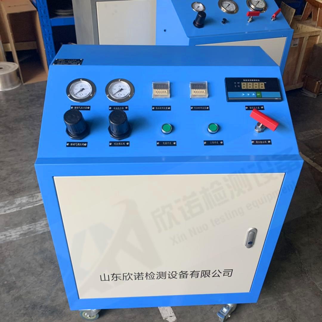 厂家供应管件容器压力检测设备可定制高压气动数显式水压试验机