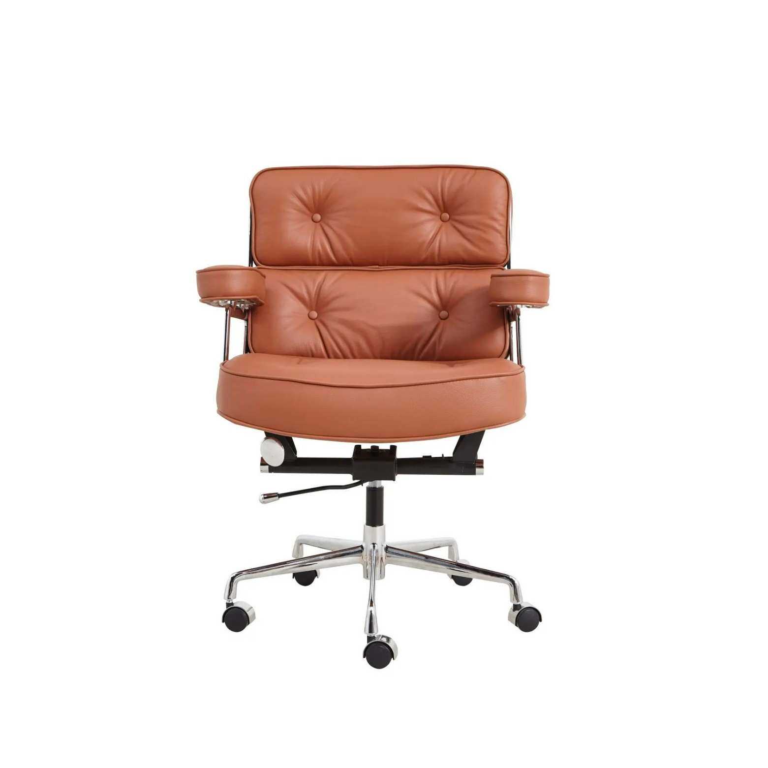 Charles Eames Lobby chair皮艺老板椅办公椅可旋转电脑椅