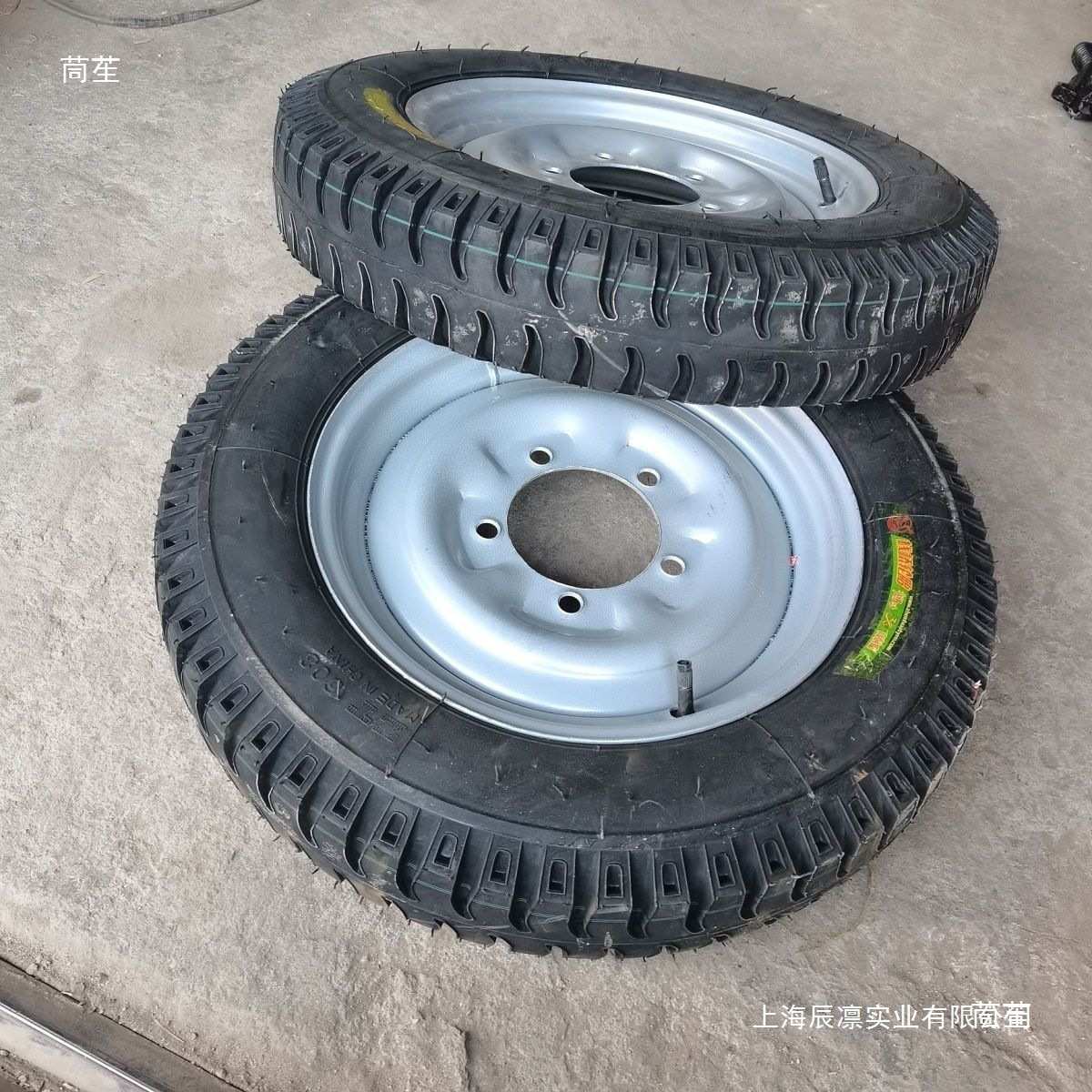 五征时风农用三轮车前轮备胎原车同配置转向车轮改装轮毂轴头轮胎