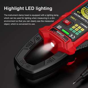 HABOTEST 华博HT203D钳形表电工高精度真有效值多功能钳型万用表