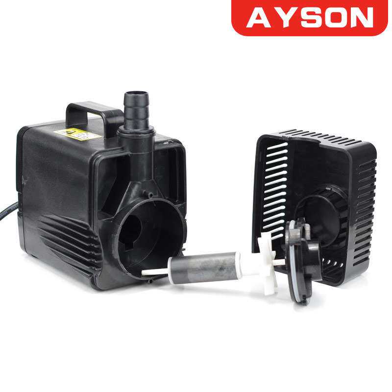 厂家供应1m~2m龙鱼缸潜水泵95W静音抽水泵工艺喷泉水泵假山流