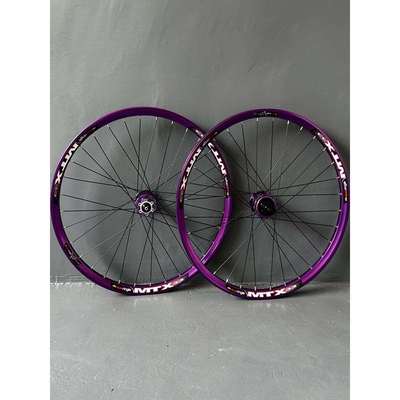 适用MTX33焊接太阳圈炸街280响花鼓5培林山地车碟刹轮组桶轴