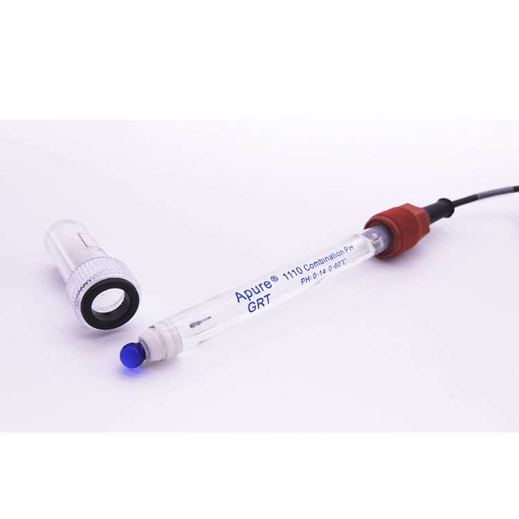 Apure玻璃ph电极GRT1110工业在线耐高温便携pH电极传感器探头