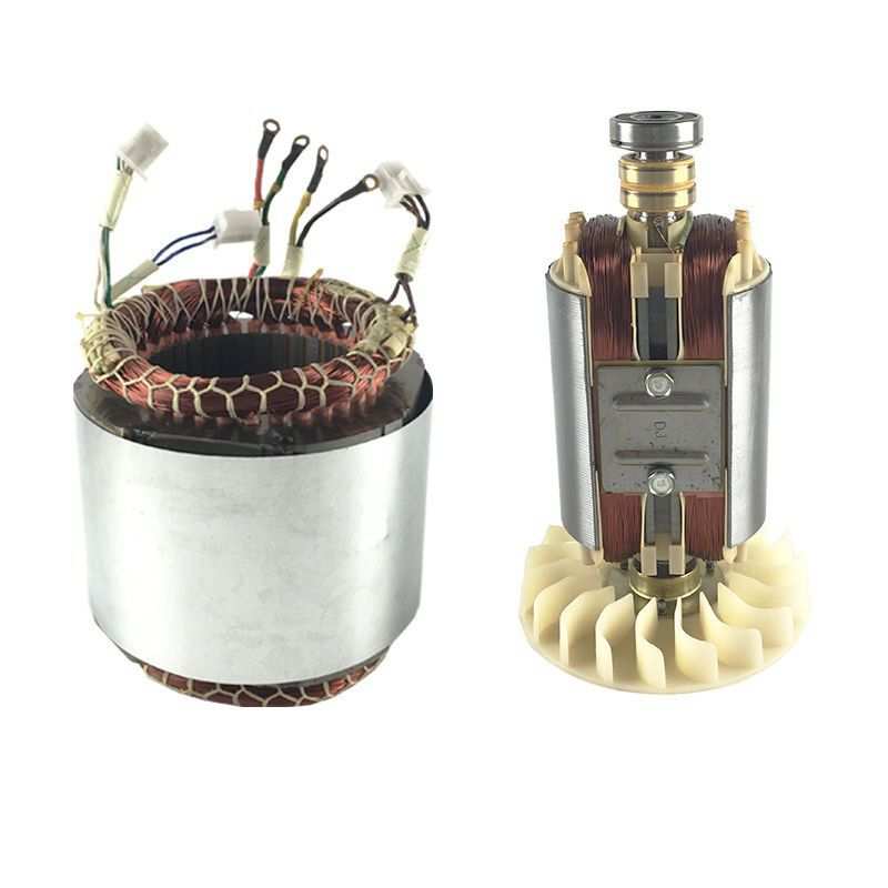 汽油柴油发电机定子转子总成2/3KW5/8kw单相三相电机线圈配件线圈