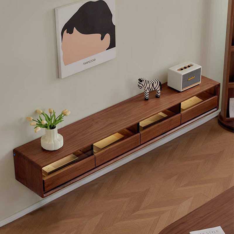 实木悬挂电视柜吊柜黑胡桃木壁柜客厅墙柜北欧置物柜现代简约,鲜花速递/花卉仿真/绿植园艺,割草机/草坪机,淘宝优惠券,粉丝福利购,淘宝优惠卷