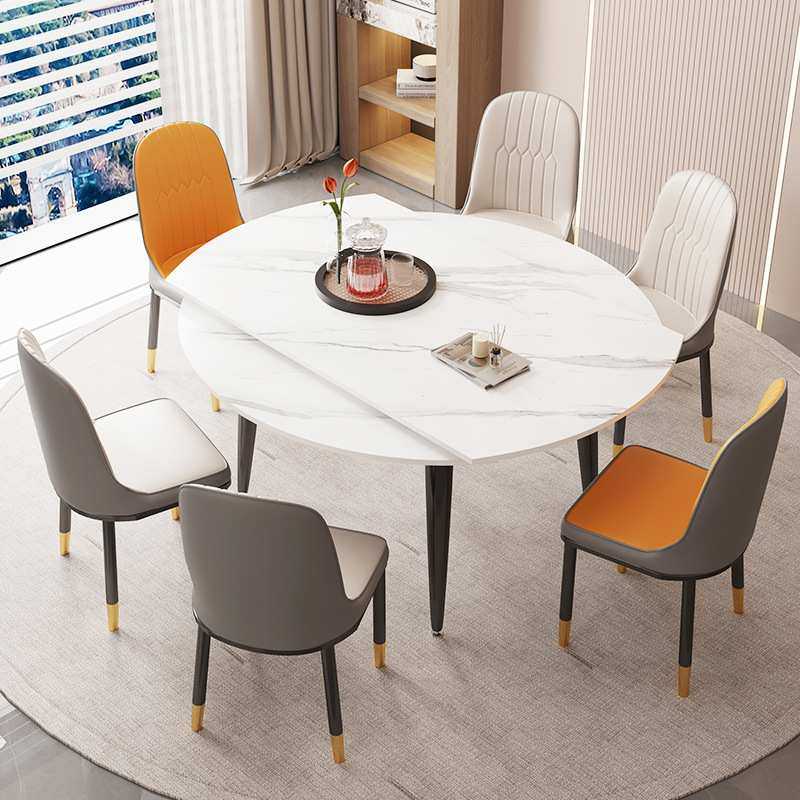 伸缩岩板餐桌椅组合家用轻奢现代简约小户型客厅网红方圆可变饭桌,鲜花速递/花卉仿真/绿植园艺,割草机/草坪机,淘宝优惠券,粉丝福利购,淘宝优惠卷