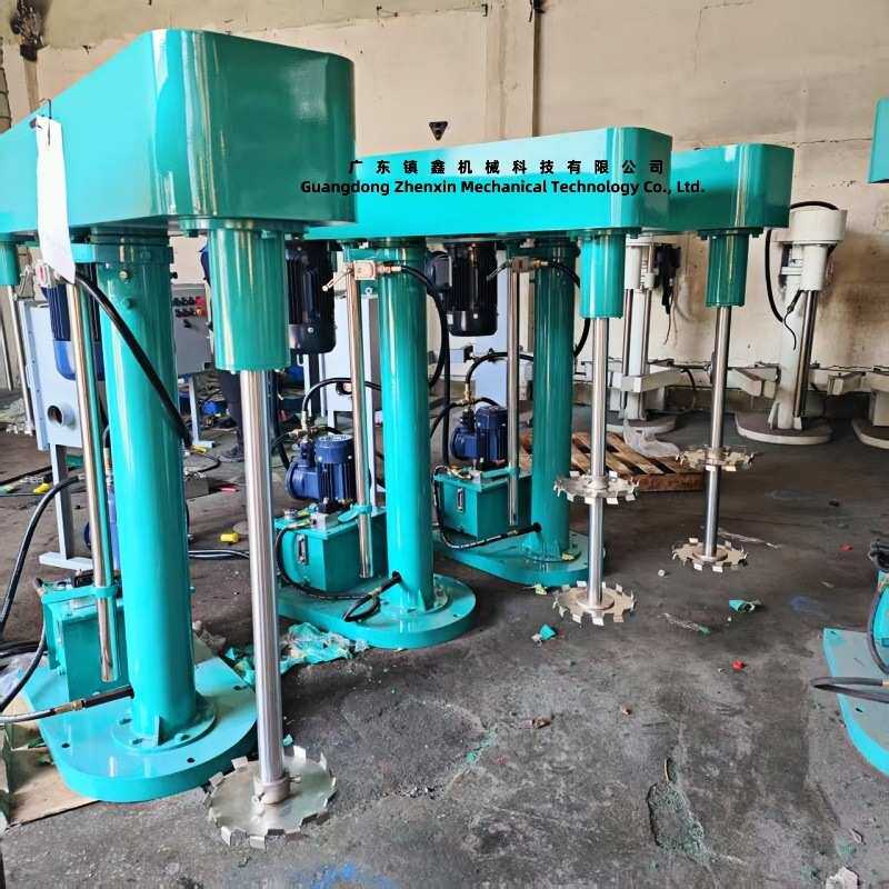 化工涂料分散机油脂真空脱泡搅拌机液体膏体胶水颜料打浆机厂家