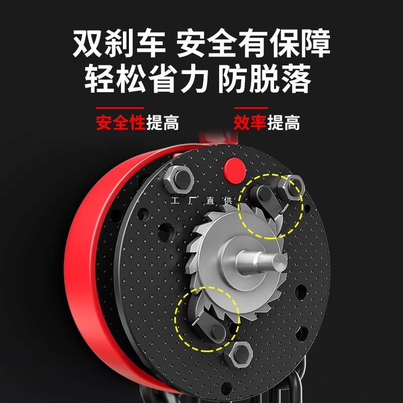 晟雕手拉葫芦1/2/3吊葫芦5吨10t葫芦吊机手动小型hsz圆形起重倒链