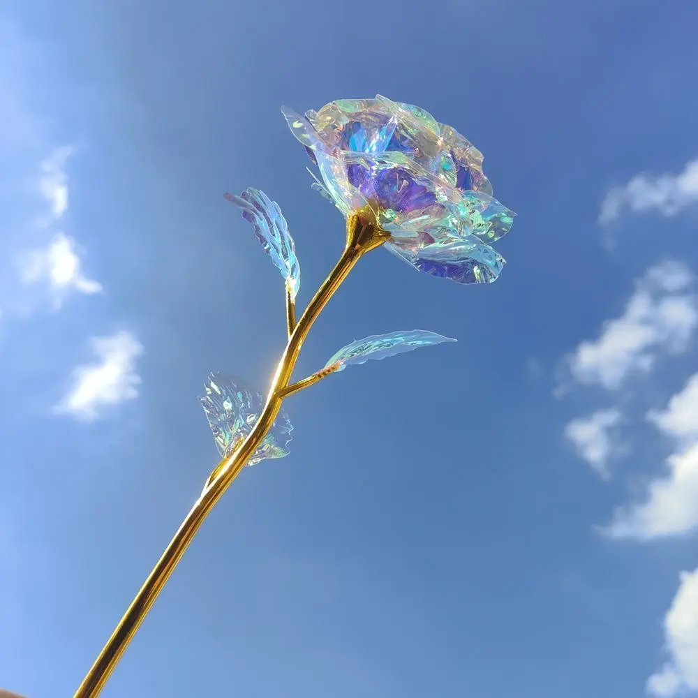【下单立减50】【女神节限定】星空玫瑰永生花金箔玫瑰花YH