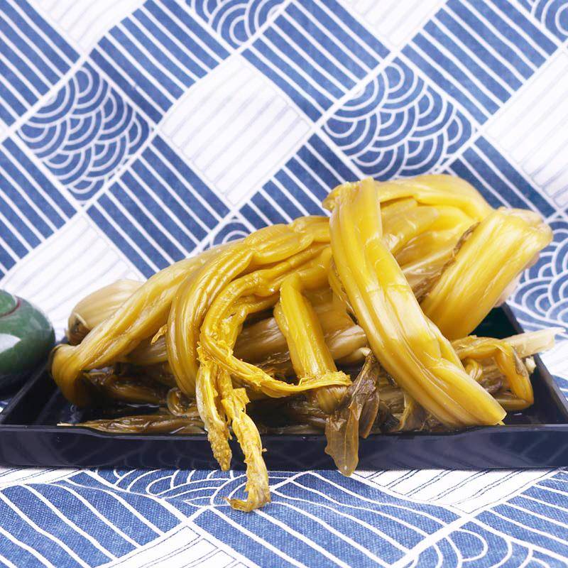 台州菜蒂头腌制菜梗酸爽下饭菜臭味芥菜酸菜浙江温岭特产咸菜散装