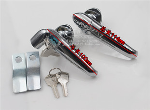 锌铝合金MS308 3充电配电电表基业箱通用防水防尘把手转舌锁