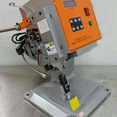 超静音铜带机电阻氖灯LED灯线材铆接机电线对接机打 铜扣机端子机