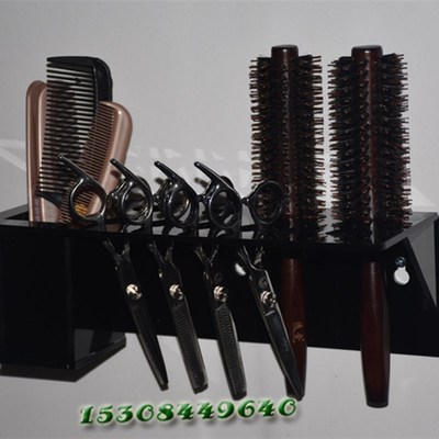 美容美发理发店工具架/发廊宠物店剪刀梳子收纳架/剪理发用具支架