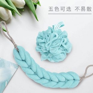 妙清沐浴球洗澡球澡巾沐浴花柔软大号泡泡球搓背搓澡巾沐浴条