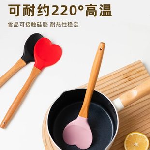 煎蛋小号迷你硅胶锅铲铲子炒菜家用不粘锅专用厨具耐高温辅食煎饼