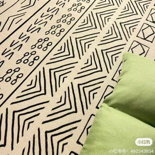 摩洛哥客厅地毯简约北欧沙发茶几垫子地毯房间卧室地垫家用床边毯