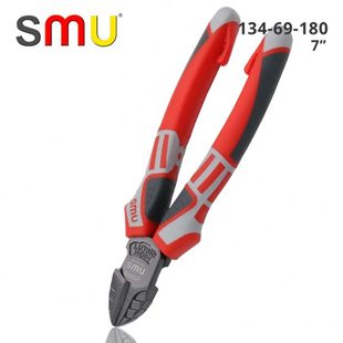 斜嘴钳子6寸7寸8寸进口德国品质工业级斜口钳剪钢丝电工用 SMU原装