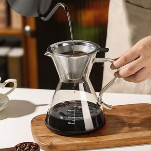 型 Bc手冲咖啡壶享具S分器o冲泡壶漏斗oin滴漏咖啡咖啡过滤器套装