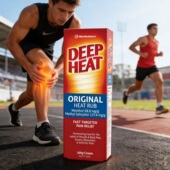 澳洲进口Deep Heat深度热疗强效按摩膏肌肉关节劳损酸痛缓解凝胶