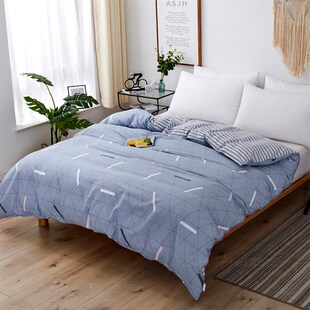 全棉被套单件纯棉150一米五160x210被罩双人200x230男生220x240cm