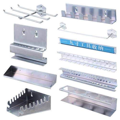 方孔挂板挂钩五金l收纳柜螺丝刀工作台置物展示架挂勾工具墙收纳