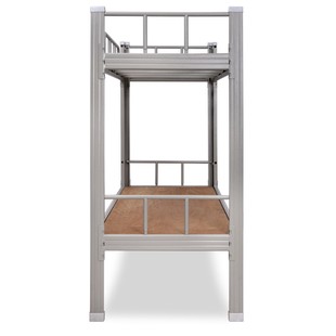 臻远~钢制双层床宿舍铺员工高低铁床铺公寓铁架子床双人床定制款