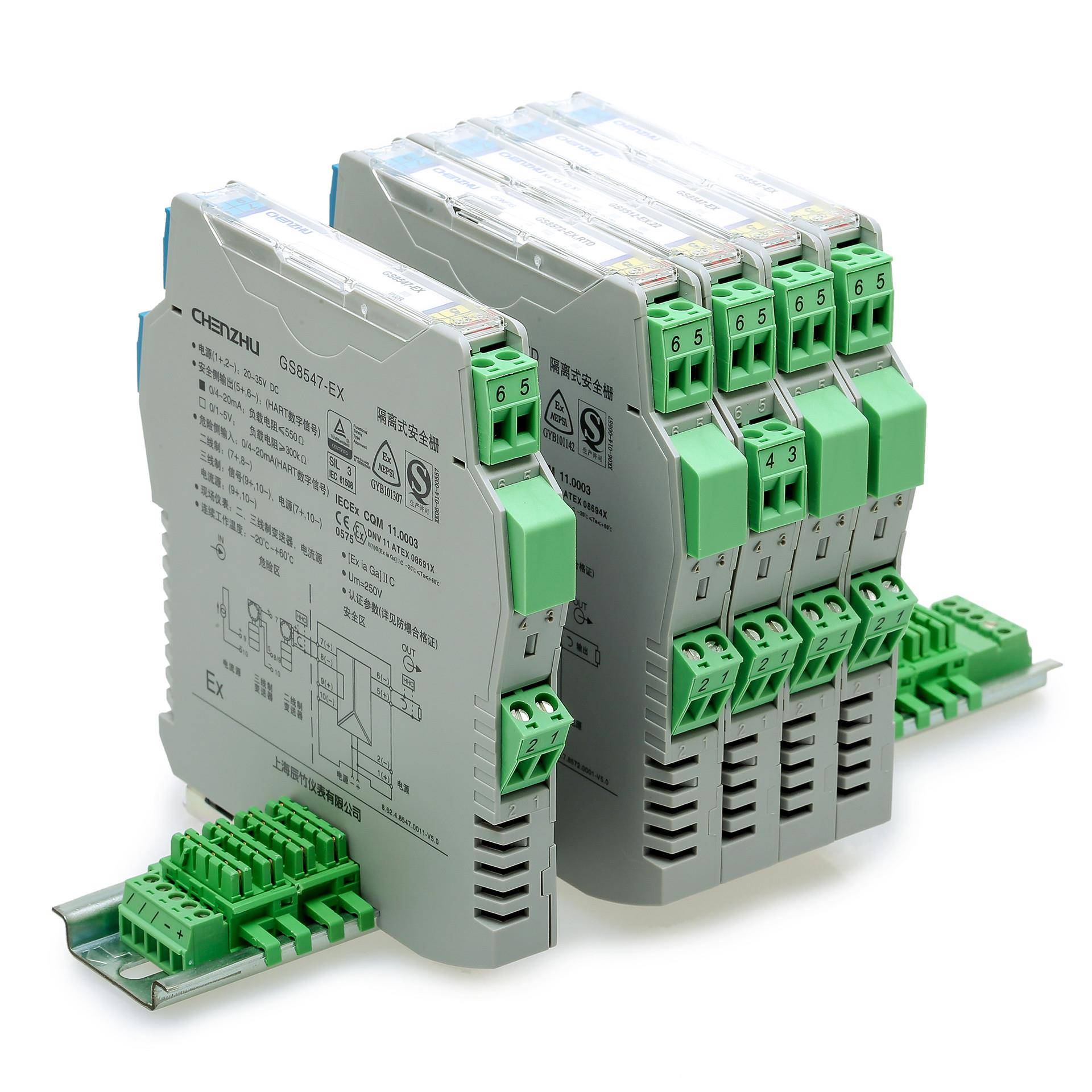 GS8523-EX开关量输出12V/45mA驱动隔离式安全栅