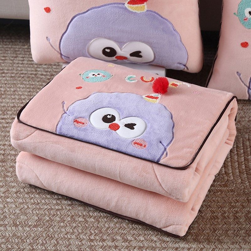 加厚卡通两用抱枕被汽车靠垫午睡枕头办公室便携毛毯,居家布艺,抱枕被,淘宝优惠券,粉丝福利购,淘宝优惠卷