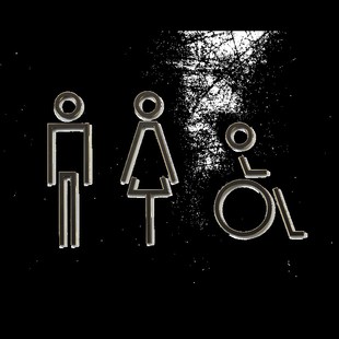 档标识牌设计厕所w男女loo牌洗手间公共标志牌指示牌酒店民宿室内