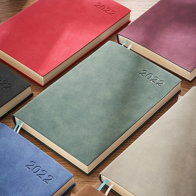 2022年日程本时间管理日历计划表工作商务天日记笔记本子