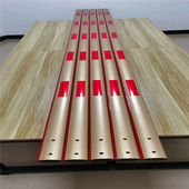 蓝卡杆椭圆胶条带灯层停车场栅栏杆小区金色直杆银色升降杆