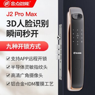 金点原子J  脸识别指纹锁防盗门智能成都当天安装