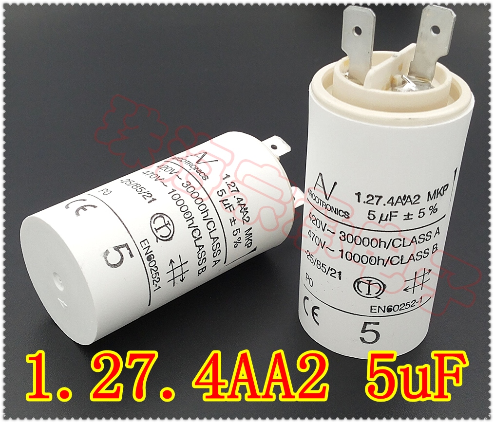 ARCOTRONICS/AV 1.27.4AA2 MKP 5uF ABB变频器电机启动运行电容器