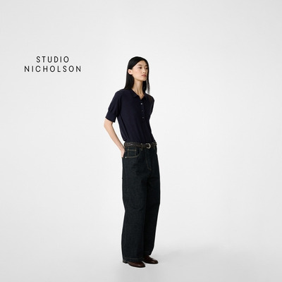 【春夏新品】STUDIO NICHOLSON女士TOLSA针织POLO衫
