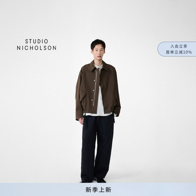 【早春新品】STUDIO NICHOLSON 26春季新品 COMBA男士外套