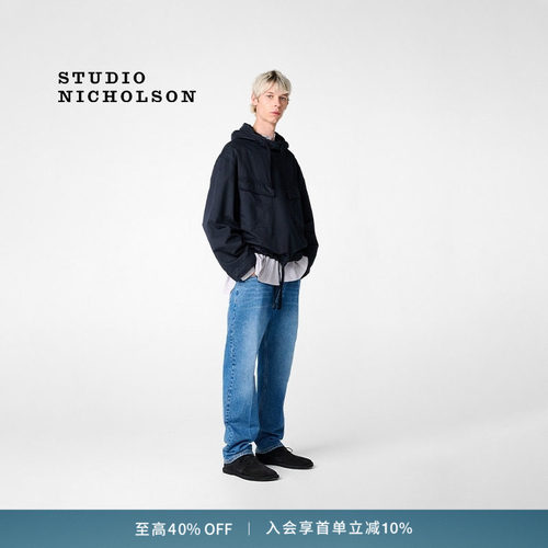 【AARON LEVINE联名】STUDIO NICHOLSON KIRBY男士工装套头衫外套