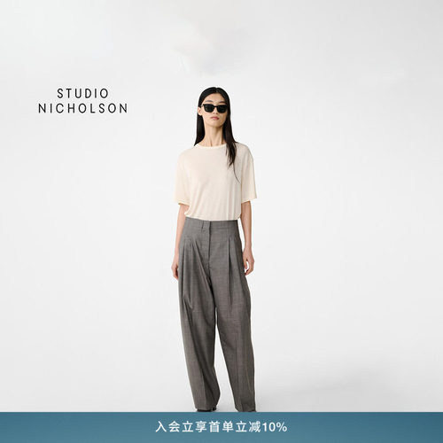 【经典甄选】STUDIO NICHOLSON女士ROND短袖T恤
